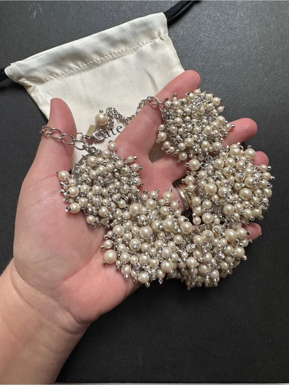 Kate Spade Pearl Bauble Necklace
